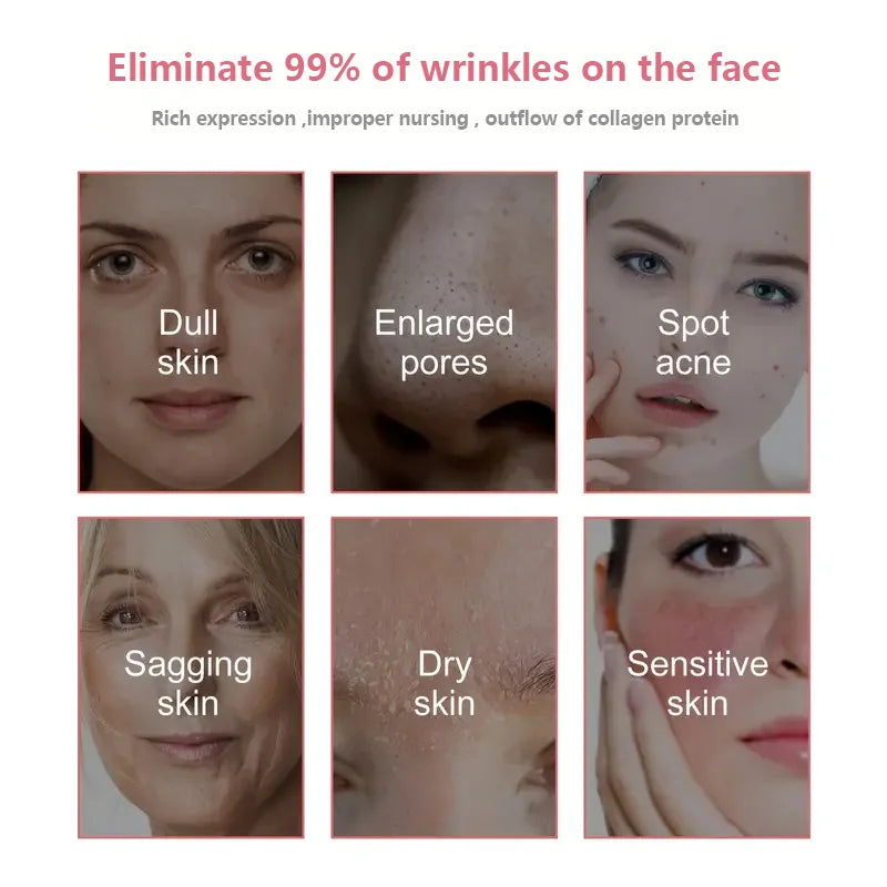 Retinol and Collagen Facial and Neck Care Stick Containing Hyaluronic Acid 5%, Moisturizing and Firming, Locking in Moisture, Day and Night Care, Portable Skin Care