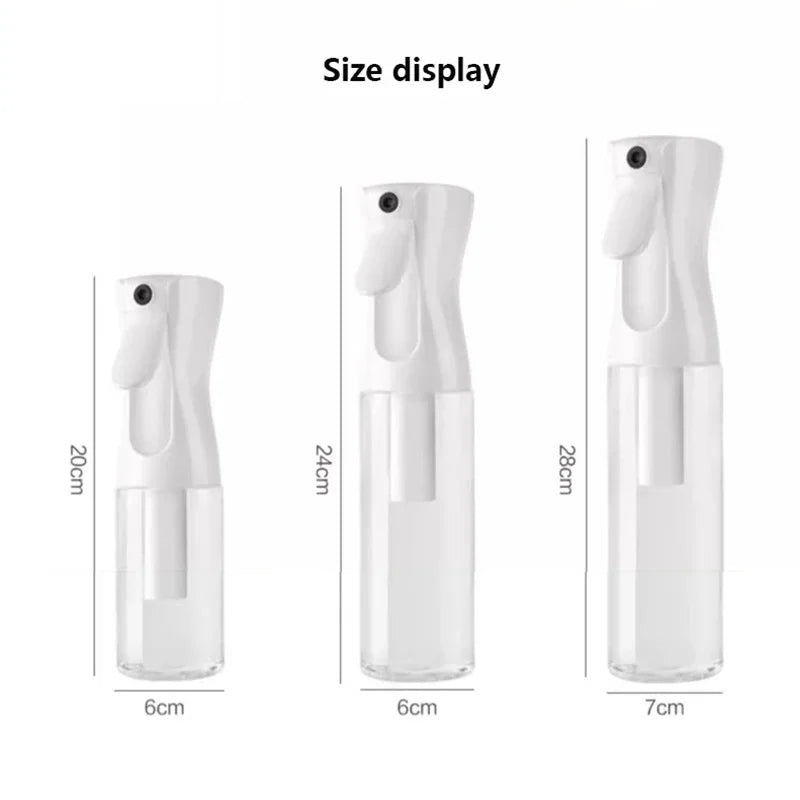 200/300/500ml High Pressure Spray Bottles Refillable Bottles Continuous Mist Watering Can Automatic Salon Barber Water Sprayer