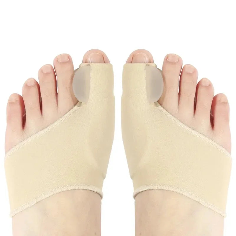 Hallux valgus orthosis shoe-wearing big toe phalanx protrusion toe separation correction magical device separated foot protector