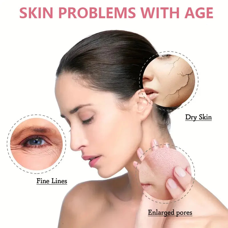 Retinol and Collagen Facial and Neck Care Stick Containing Hyaluronic Acid 5%, Moisturizing and Firming, Locking in Moisture, Day and Night Care, Portable Skin Care